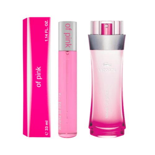 Retailer lacoste touch of pink 33ml